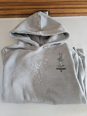 Kids Grey Arsenic Hoodie Sink Or Swim